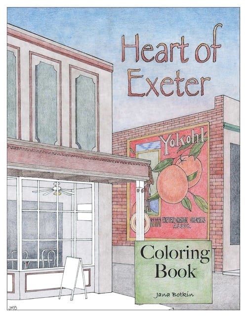 The cover of the next "Heart of" series of local coloring books for grown-ups.