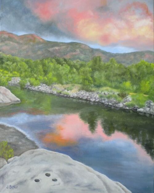 Sunset Over the Kaweah