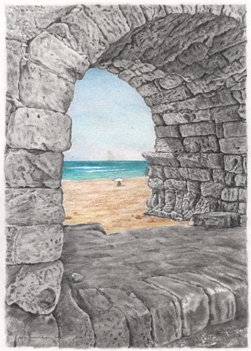 caesarea-arch