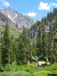 empire mt. as viewed from the Mineral King valley