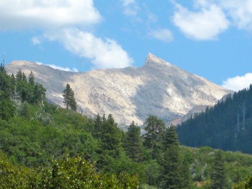 Sawtooth Peak in Mineral King, photo by jana Botkin