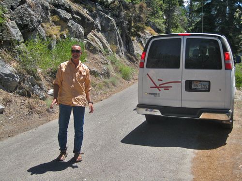 Jim Black in Mineral King photo by Jana Botkin