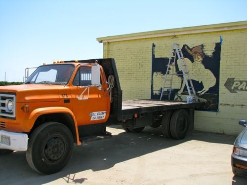 Rocky Hill Antiques mural