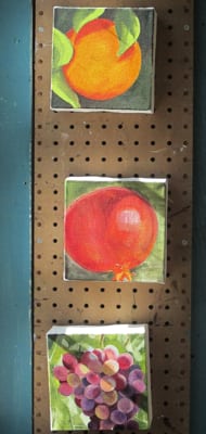 fruit oil paintings