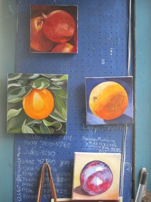 fruit oil paintings