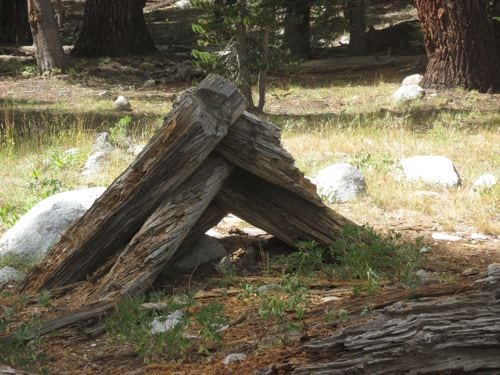 Crabtree cabin ruins