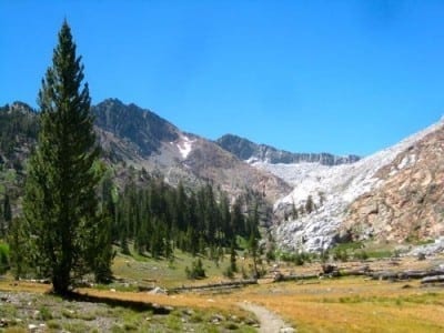 White Chief canyon in Mineral King