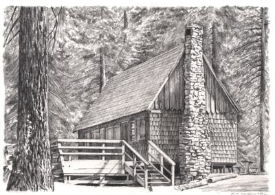 Wilsonia cabin drawing