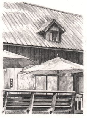 Wilsonia cabin drawing